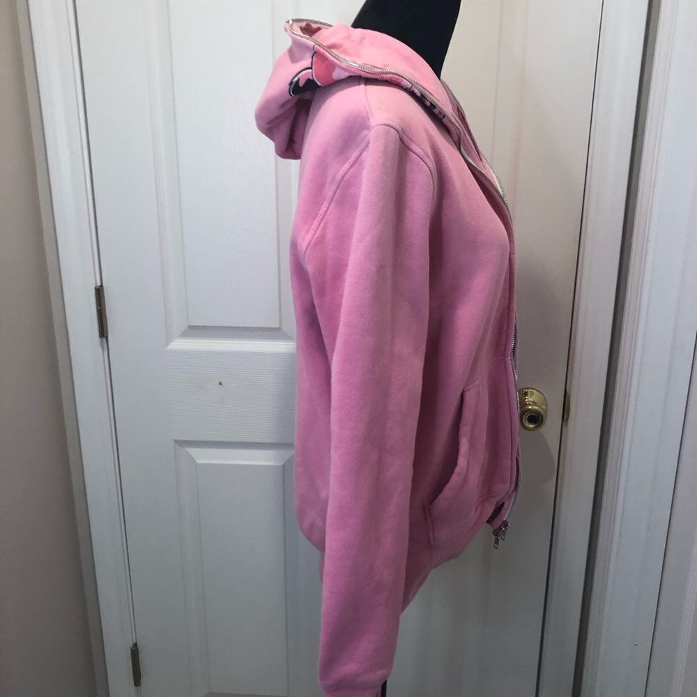 Made full zip pink panda hoodie, size small - Picture 7 of 10